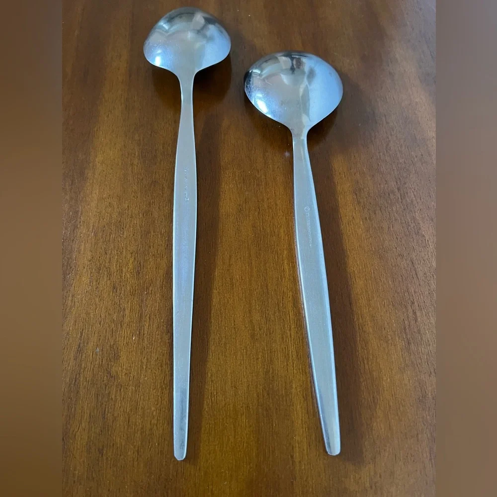 Stanley Roberts Astro Vintage stainless steel serving spoons